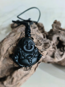 Bouddha Obsidienne Œil Céleste