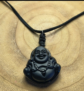 Bouddha Obsidienne Œil Céleste