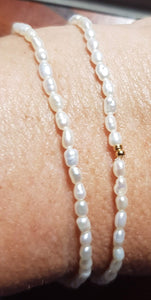 Bracelet et Bague Perles d'eau douce