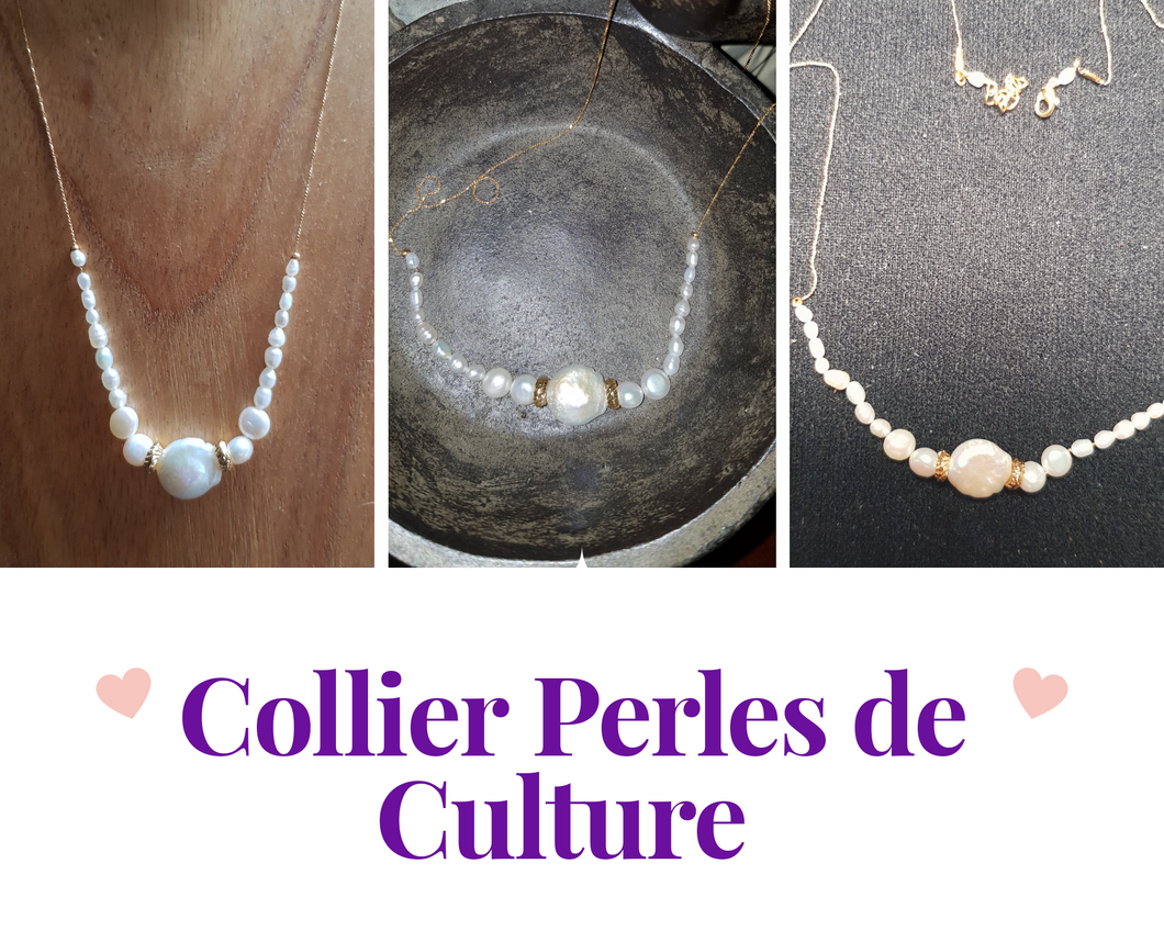 Collier Perles de Culture